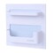 Bedside Shelf Bedroom Dorm Room Rack Organizer Storage -Use as Kid Student Wall Shelf to Organize Headphone,Remotes,Glass,Cellphones(Horizontal Type/White)